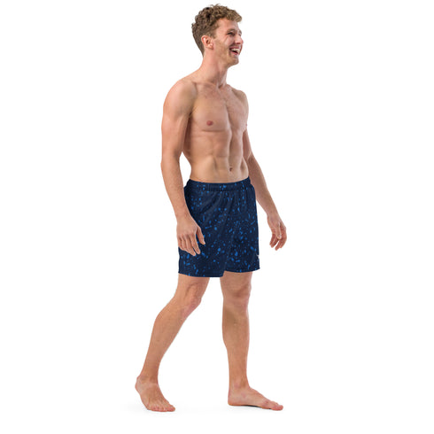 Men's Blue Mahi swim trunks